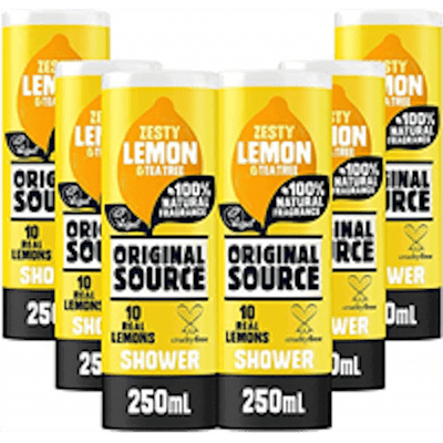 Original Source Shower Gel Lemon and Tea Tree 6 x 250ml