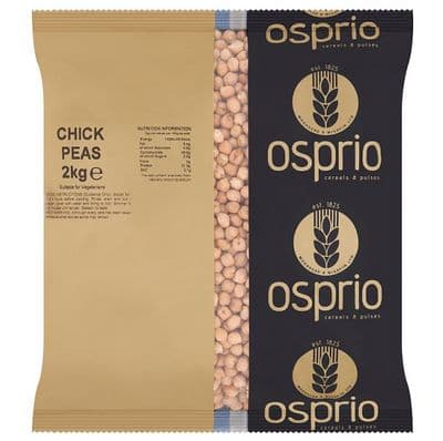 Osprio Dried Chickpeas, 2kg Bag