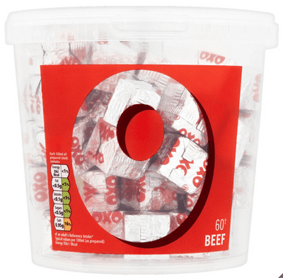 OXO 60 Beef Stock Cubes 378g