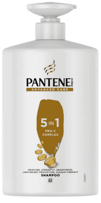 Pantene  Advanced Care Shampoo 5 in 1 Pro Vitamin B5 Complex 1L