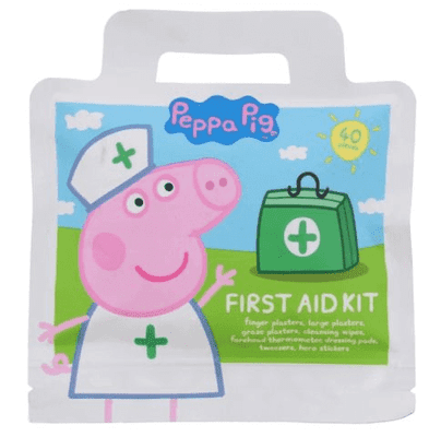 Peppa Pig Kids First Aid Kit, 40 Pieces