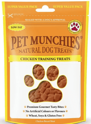 Pet Munchies Natural Chicken Training Dog Treats 150g