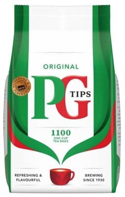 PG Tips 1100 One Cup  Tea Bags 2.2KG Catering Bag