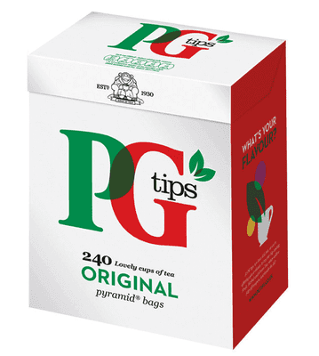 PG Tips Original Pyramid Tea Bags 240 Pack
