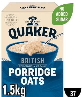 Quaker Rolled Oats 1.5kg 100% Wholegrain