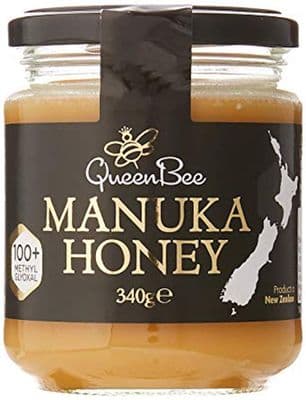 Queen Bee Manuka Honey 340g, 100+ Methylglyoxal, Product of New Zealand