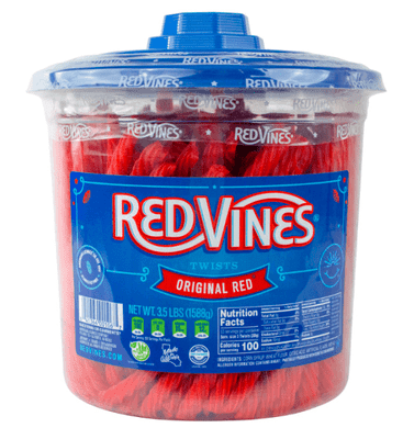Red Vines Original Red Liquorice Twists, 1.58kg