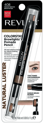REVLON - ColorStay Browlights Eyebrow Pomade Pencil Medium Brown