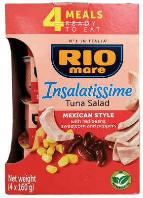 Rio Mare Insalatissime Mexican Style Tuna Salad 4 x 160g