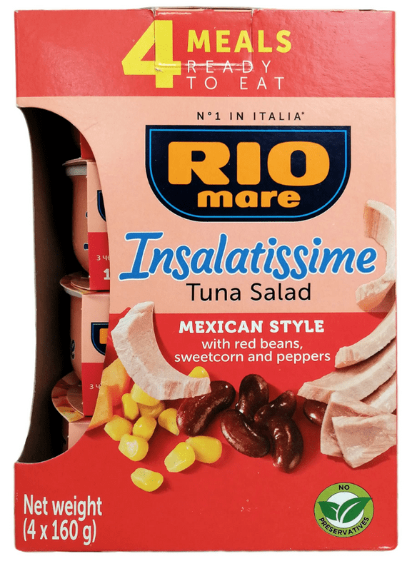 Rio Mare Insalatissime Mexican Style Tuna Salad 4 x 160g