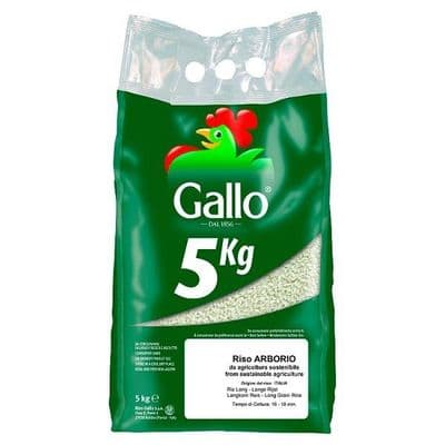 Riso Gallo Arborio Risotto Rice, 5kg Bag