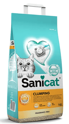 Sanicat Clumping Cat Litter 16L