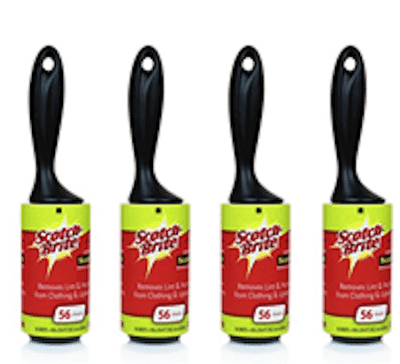 Scotch-Brite Lint Rollers, 8 x 56 Sheets