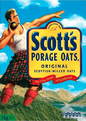 Scott's Porage Oats Original Scottish-Milled Oats Box 10 x 1kg
