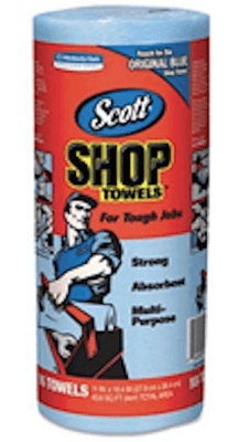 Scott Shop Multi-Purpose Towels, 2 Rolls x 55 Sheets