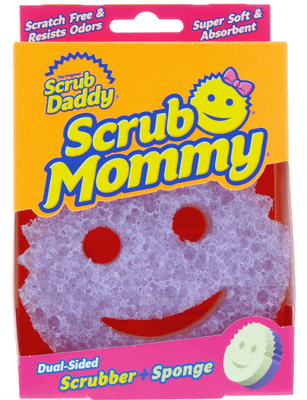 Scrub Daddy Mommy Violet Sponge & Scrubber