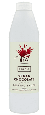 Simply Vegan Chocolate Flavour Topping Sauce 1kg