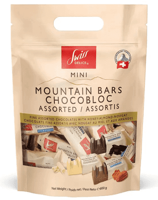 Swiss Delice Mini Mountain Bars 600g
