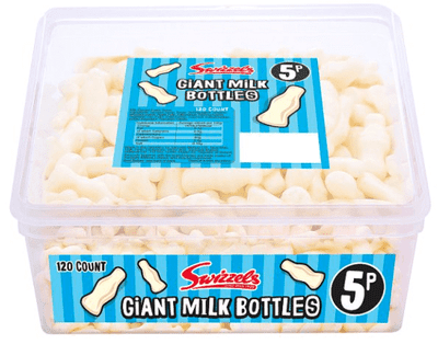 Swizzels Giant Milk Bottles (Count 120)