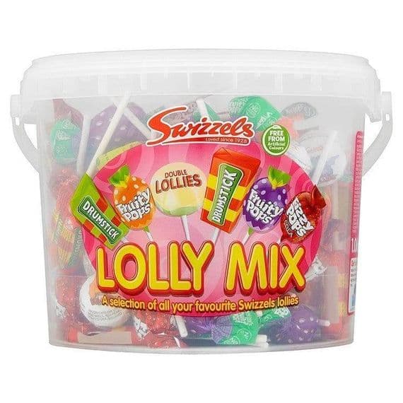 Swizzels Assorted Lolly Mix | Family Size Sharing Tub