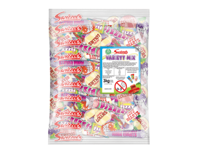 Swizzels Variety Mix, Mixed Sweets and lollipops Bag, 3kg