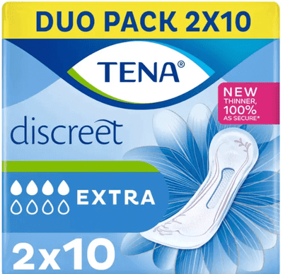 Tena Lady Extra 2 x 10 Pads