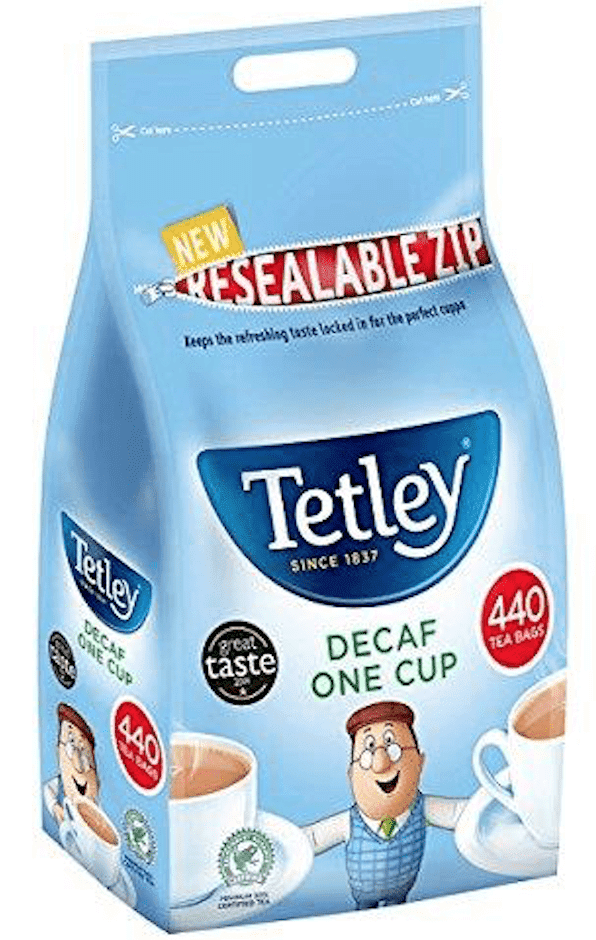 Tetley Decaf One Cup 440 Tea Bags