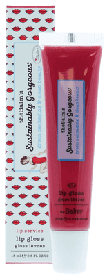 The Balm's Sustainably Gorgeous Lip Gloss Lip Service 15ml