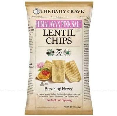 The Daily Crave Himalayan Pink Salt Lentil Chips 510gm