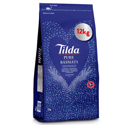 Tilda Pure Basmati Rice 12Kg