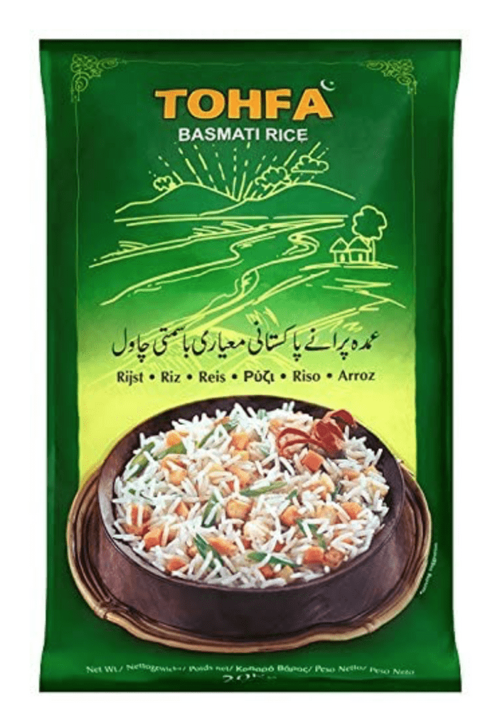 Tohfa Basmati Rice 20kg