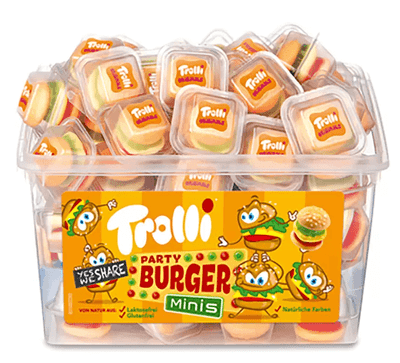 Trolley Mini Burgers, 1 Pack (1 x 600 g)