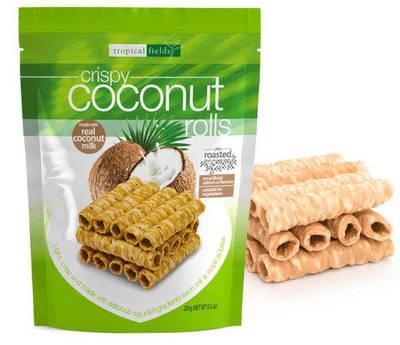 Tropical Fields Crispy Coconut Rolls 265g