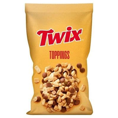 Twix Biscuit, Caramel & Chocolate Toppings, 500g Bag