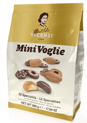 Vicenzi MiniVoglie Assorted Pastry, 500g