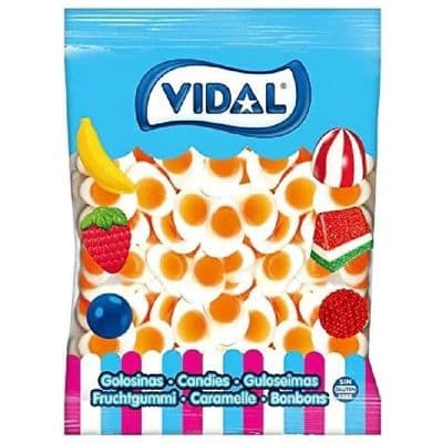 Vidal Fried Egg Jelly Sweets, 1kg Bag