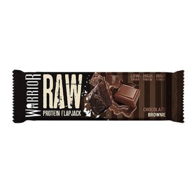 Warrior Raw Protein Flapjack Choc Brownie 12 x 75g