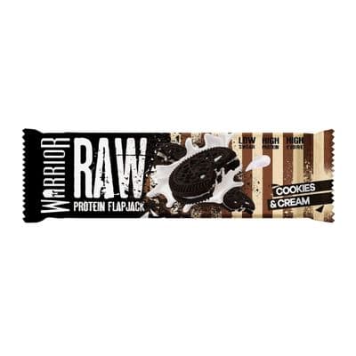 Warrior Raw Protein Flapjack Cookies & Cream 12X75G