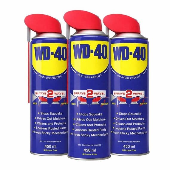 WD-40 Smart Straw Spray 450ml 3 Pack
