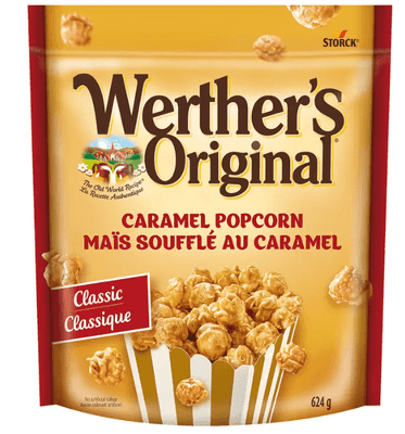 Werther's Original Caramel Popcorn - 624g