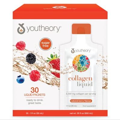 Youtheory Berry Liquid Collagen Drink 30 x 30ml