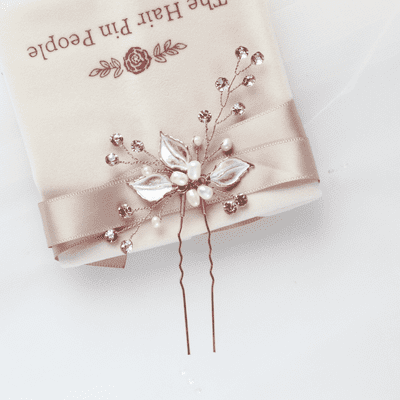 Aisha Rose Gold  Hair Pin