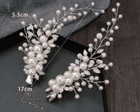 Alisa Pearl Opal Hair Clip