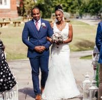 Artificial Dusty Pink and Mauve Bridal Bouquet – Artificial Blush Rose Wedding Flowers