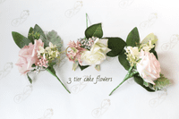 Artificial Dusty Pink and Mauve Bridal Bouquet – Artificial Blush Rose Wedding Flowers