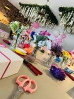 Artificial Faux Flower Crown Workshop For Hen Do