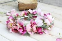 Artificial Faux Flower Crown Workshop For Hen Do