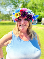 Artificial Faux Flower Crown Workshop For Hen Do
