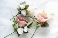 Artificial Mauve and Blush BIndigo Artificial Mauve, Bluridal Bouquet – Pink,  Mauve Wedding Flowers