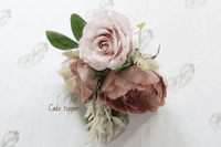 Artificial Mauve and Blush BIndigo Artificial Mauve, Bluridal Bouquet – Pink,  Mauve Wedding Flowers